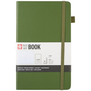 SAKURA Notizbuch 130 x 210 mm liniert piniennadel 80 Blatt