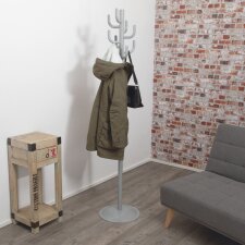 MAUL Garderobenständer MAULpolaris Lite Höhe: 1.770mm grau