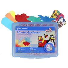 FIRST AID ONLY Kinder-Pflaster-Sortiment 45er Kunststoffbox