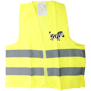 FIRST AID ONLY Kinder-Pannenweste/-Warnweste "Zebra" gelb