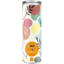 BIC Druckkugelschreiber 4 Colours Mineral Tones 8er Dose