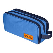 herlitz Doppel-Schlamper-Etui Neon Uni blue