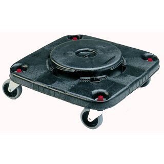 Rubbermaid Transportroller für Container BRUTE eckig schwarz