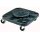 Rubbermaid Transportroller für Container BRUTE eckig schwarz