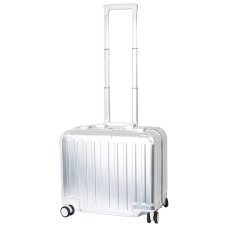 pavo Business-Overnighttrolley Aluminium silber