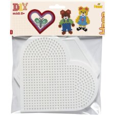 HAMA Stiftplatten midi "Herz Sechseck"...