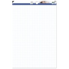 kangaro Flipchart-Block 50 Blatt 80 g/qm blanko/kariert...