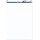 kangaro Flipchart-Block 50 Blatt 80 g/qm blanko/kariert 650 x 1.000 mm