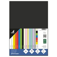 kangaro Multifunktionspapier DIN A4 160 g/qm schwarz 50...
