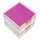 kangaro Zettelbox transparent bestückt 700 Blatt farbig