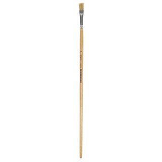 kangaro Borstenpinsel flach Größe 8 lackiertes Holz 12 Stück