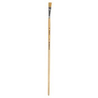 kangaro Borstenpinsel flach Größe 12 lackiertes Holz 12 Stück