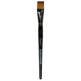kangaro Haarpinsel 341 flach Gr. 20 schwarz lackiert 6 Stück