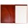 multo Schreibmappe "Hannibal" A4 Kunstleder cognacfarben