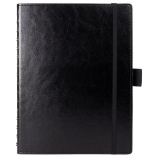 multo Spiral-Notizbuch "Hannibal" A5 blanko schwarz