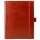 multo Spiral-Notizbuch "Hannibal" A5 blanko cognacfarben