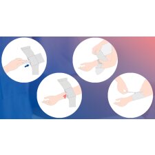FIRST AID ONLY Steriles Wundverband-Set QuickStop 3er Set