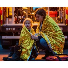 FIRST AID ONLY Rettungsdecke 1.600 x 2.100 mm silber/gold