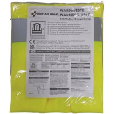 FIRST AID ONLY Pannenweste/Warnweste orange