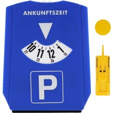FIRST AID ONLY 5-in-1 Multifunktions-Parkscheibe blau