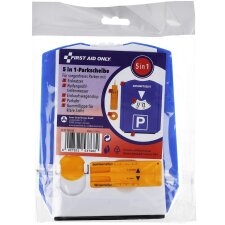 FIRST AID ONLY 5-in-1 Multifunktions-Parkscheibe blau
