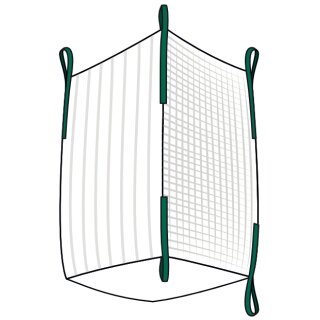 dm-folien Big Bag STANDARD CLASSIC Holz 1.000 x 1.000 mm schwarz