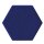 magnetoplan Akustik-Wandpaneele ecoAware Hexagon blau 6 Paneele