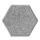 magnetoplan Akustik-Wandpaneele ecoAware Hexagon grau 6 Paneele