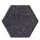 magnetoplan Akustik-Wandpaneele ecoAware Hexagon anthrazit 6 Paneele