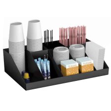deflecto Kaffee- und Tee-Station Organizer 10 Fächer
