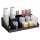 deflecto Kaffee- und Tee-Station Organizer 10 Fächer