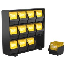 deflecto Teebeutel-Organizer 12 Schubladen