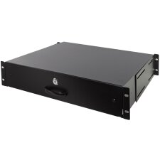 LogiLink 19" Rack-Schublade 2 HE abschließbar...