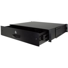 LogiLink 19" Rack-Schublade 2 HE abschließbar...