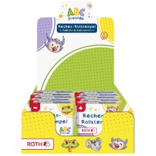ROTH Rechen-Rollstempel "ABC Freunde" 10er Display