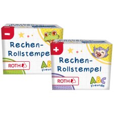 ROTH Rechen-Rollstempel "ABC Freunde" 10er Display