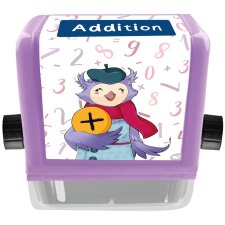 ROTH Rechen-Rollstempel "ABC Freunde" 10er Display
