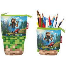 ROTH Schlamper-Etui 2in1 "Block Game"
