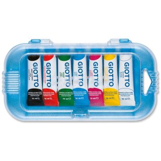 GIOTTO Gouachefarbe Extra Fine 7er Box 7 Aluminiumtuben à 10 ml