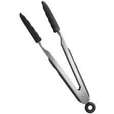metaltex Brat- und Grillzange Edelstahl/Silikon 260 mm...