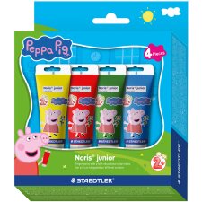 STAEDTLER Fingermalfarbe Noris junior Peppa 4er...