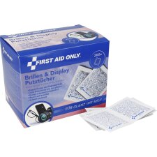 FIRST AID ONLY Brillen-Putztuch 200er Pack