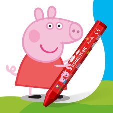 STAEDLTER Wachsmalkreide Noris junior Peppa 12er Kartonetui