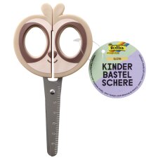 folia Motiv-Bastelschere rund Länge: 160 mm Display 16 Kinder-Bastelscheren