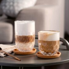 Esmeyer Leonardo Kaffeeglas GOCCE 220 ml 2er Set