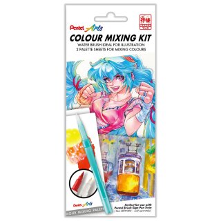 PentelArts Wassertankpinsel-Set Aqua Brush Stärke: M