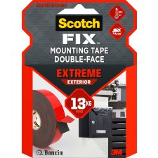 Scotch-FIX doppelseitiges Außenmontageband Extreme 5 m