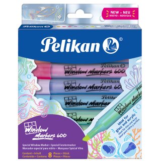Pelikan Window Markers 600 8er Kartonetui