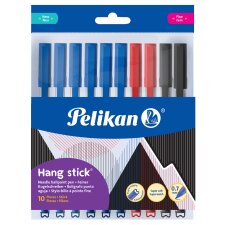 Pelikan Kugelschreiber Hang Stick 0,7 mm 4er Polybag