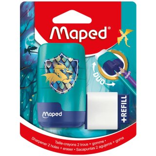 Maped Radierer-Spitzer-Kombi DRAGON